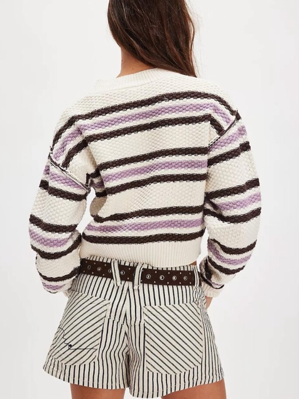 Free People Striped Cardigan - Picture 2 of 3